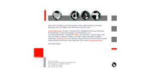 Design Webseite von cornelius / WDI