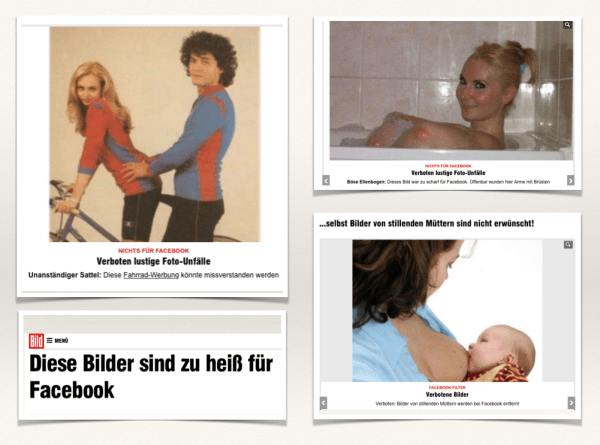 Diese Bilder mag Facebook nicht