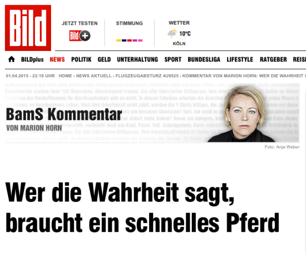 BILD und die Wahrheit