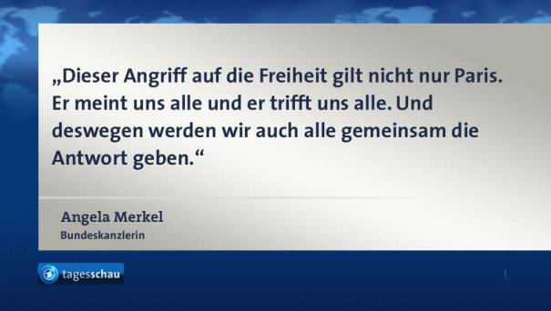 Merkels Antwort