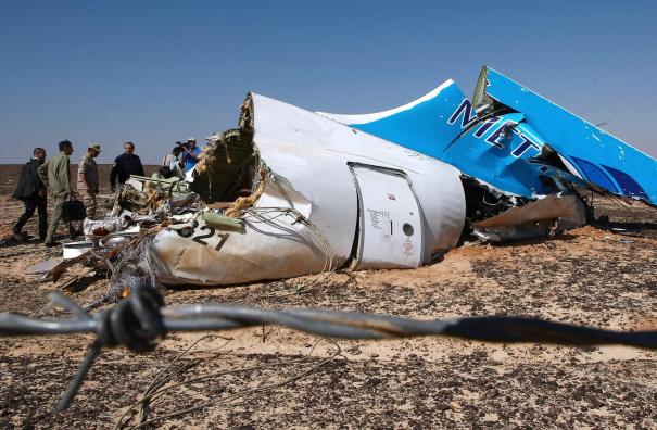 Russian plane crashes in Egypt with 224 aboard