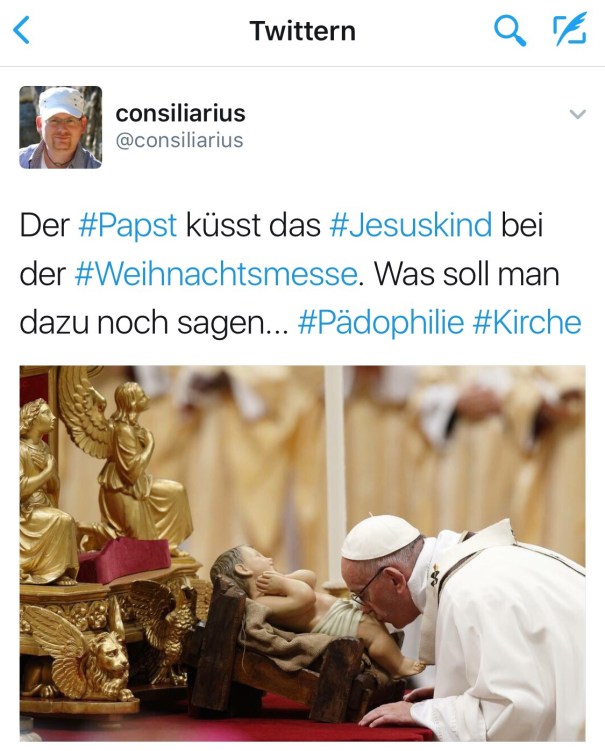 Twitter Beitrag von consiliarius