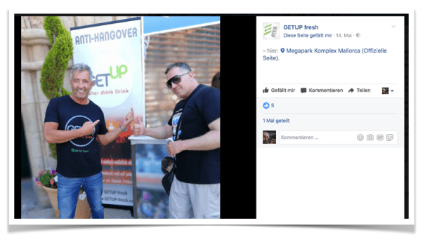 Get Up fresh Start auf Mallorca