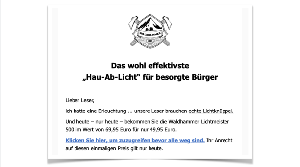 Waldhammer Mail vom 18.06.2019